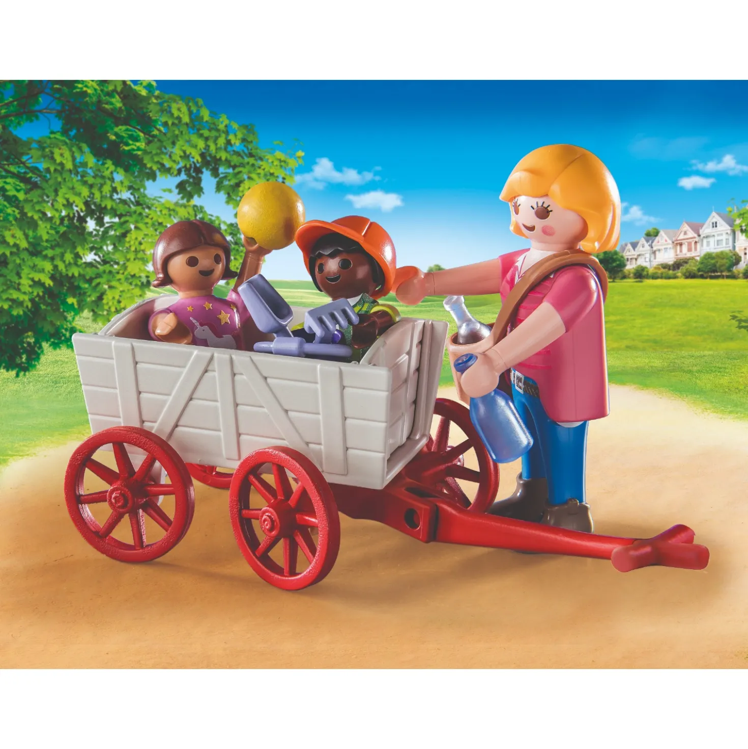 Playmobil Starterpack 71258 Opvoeder Bolderwagen