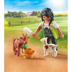 Playmobil 71759 vrouw met geiten