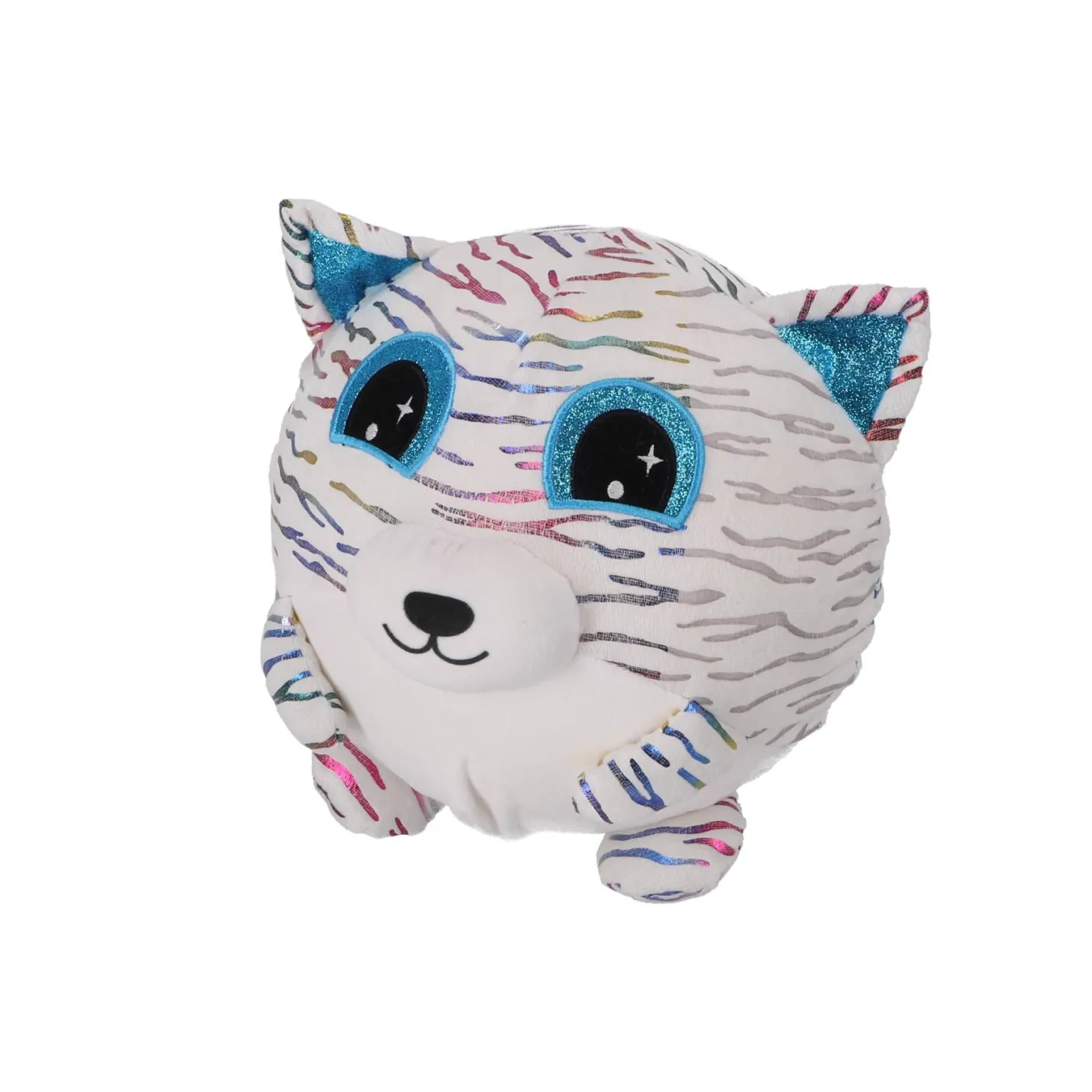 Pluchiez Bal bouncing furry kitty friendti 23 cm Assorti
