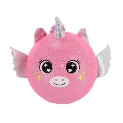 Pluchiez bal bouncing konijn/zeemeermin/ unicorn 23 cm 3 assorti
