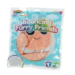 Pluchiez bal bouncing sparkle sea animal 23cm 4 assorti