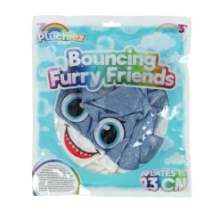Pluchiez bal bouncing sparkle sea animal 23cm 4 assorti