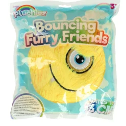 Pluchiez bouncing furry monsters 23 cm assorti
