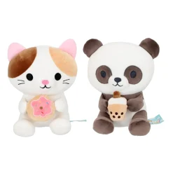 Pluchiez pluche dier met eten 19 cm assorti