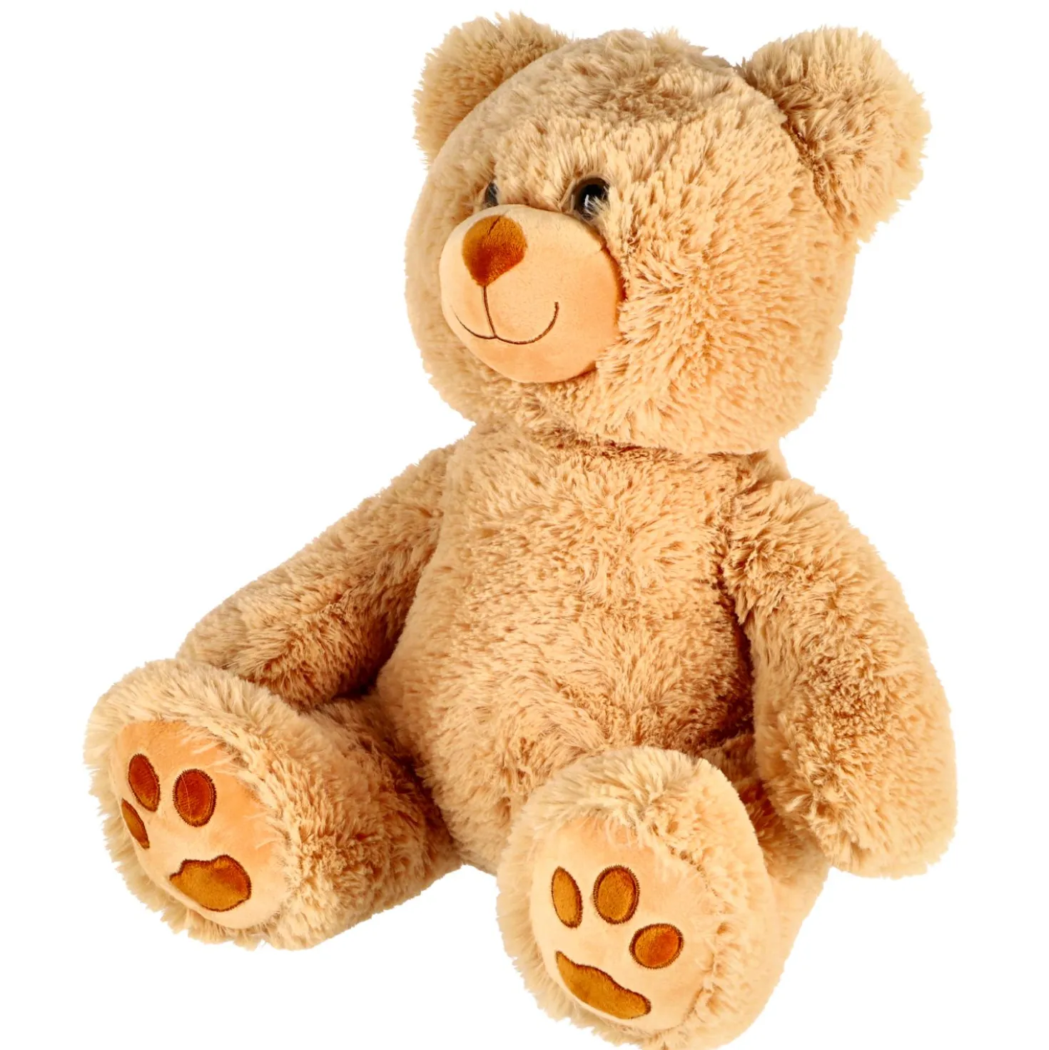 Pluchiez pluche knuffelbeer beige 35 cm