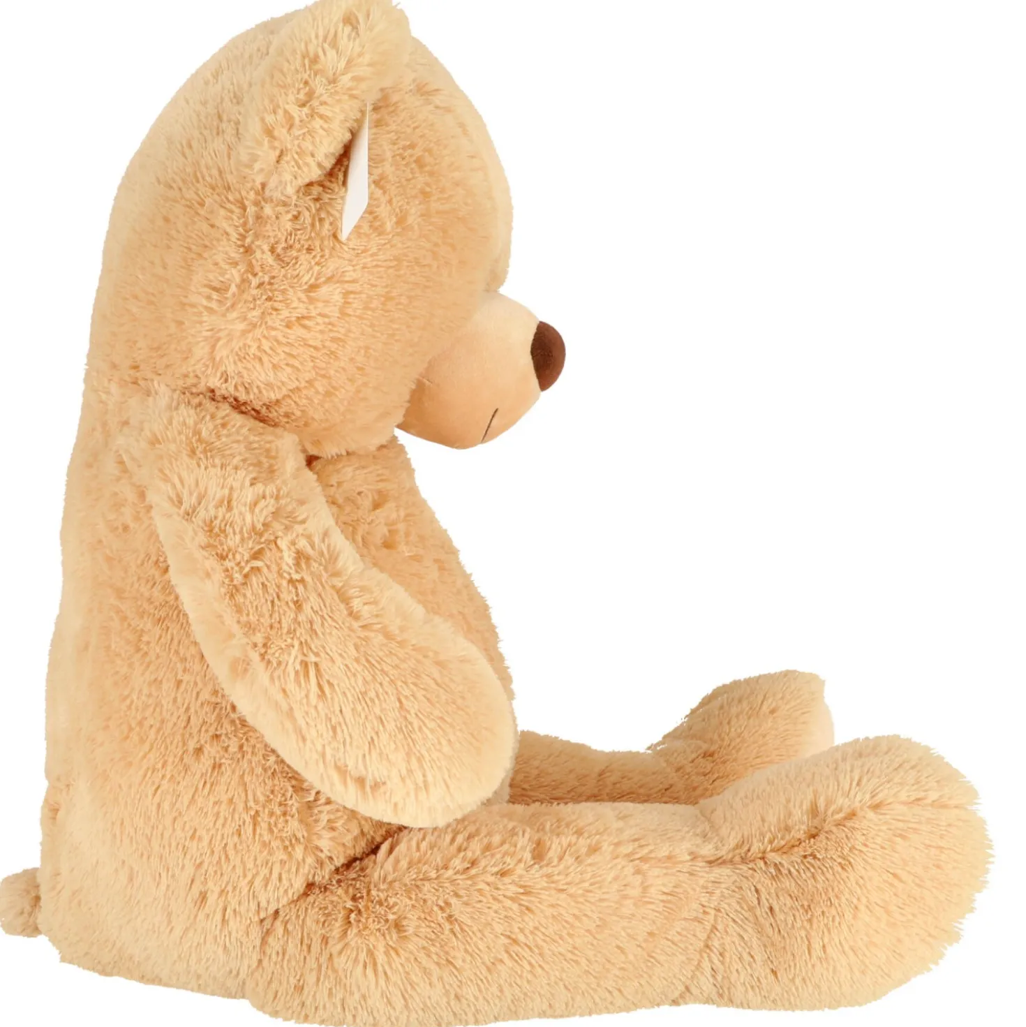 Pluchiez pluche knuffelbeer zittend 100 cm