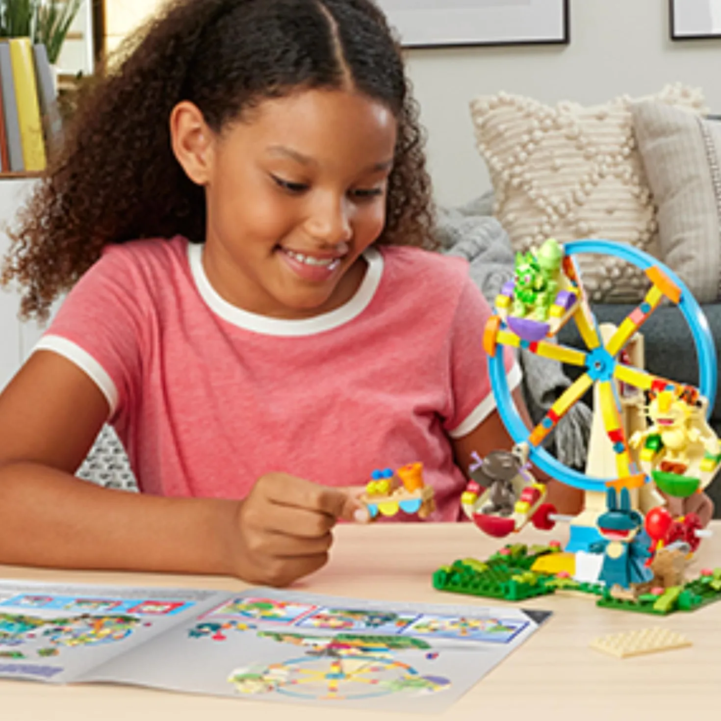 Pokemon Mega Adventure Builder Ferris Wheel Fun