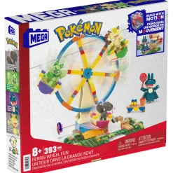 Pokemon Mega Adventure Builder Ferris Wheel Fun