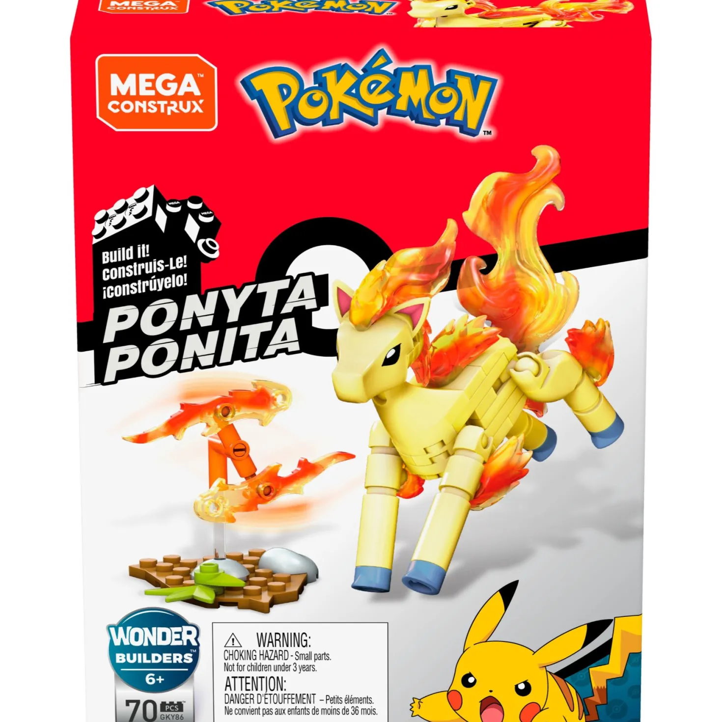 Pokemon mega construx power pack assorti