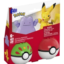 Pokemon mega 2-pack Pikachu en Ditto