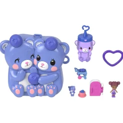 Polly Pocket Blue Beary Besties Campact