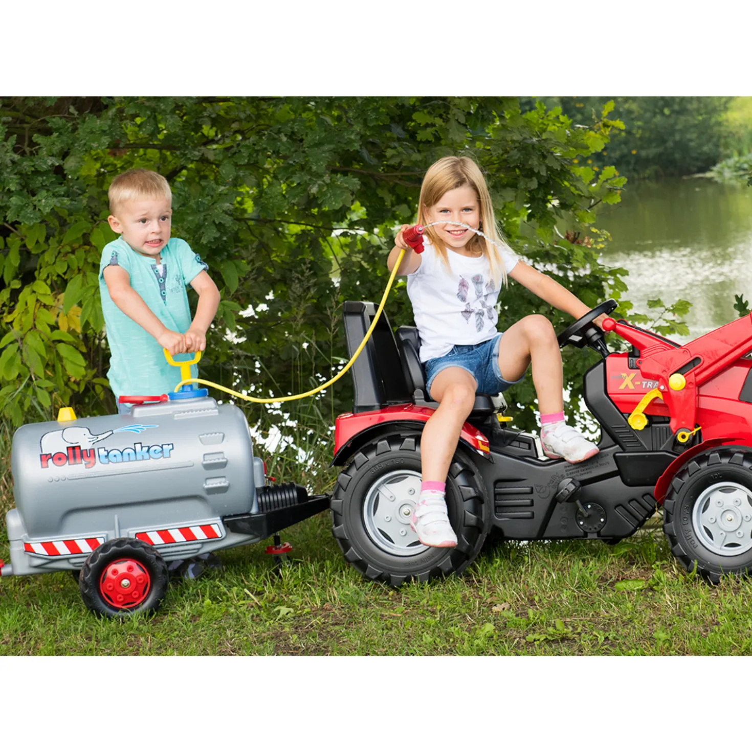 Pomp Rolly Toys Met Spuit
