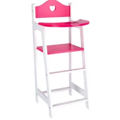 Poppenmeubel Poppenstoel Wit 22 X 27 X 53 Cm My Beautiful Dolls Room