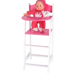 Poppenmeubel Poppenstoel Wit 22 X 27 X 53 Cm My Beautiful Dolls Room