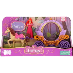 Princses met paardenkoets 3 assorti