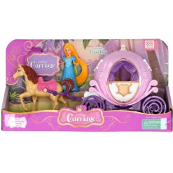 Princses met paardenkoets 3 assorti