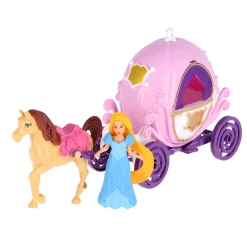Princses met paardenkoets 3 assorti