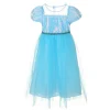 Prinsessenjurk blauw 98-104