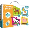 Puzzel baby op de boerderij
