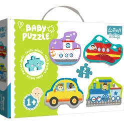 puzzel baby transport voertuigen