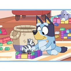 Puzzel 4 in 1 Bluey 12+15+20+24 stukjes
