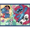 Puzzel 4 in 1 ruimte Stitch 4x88