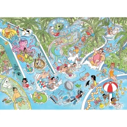 Puzzel Jan Van Haasteren Junior Waterglijbaan Puzzel Jan Van Haasteren Junior Waterglijbaan Gekt