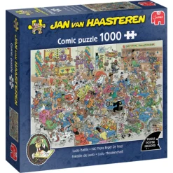 Puzzel Jan van Haasteren Nederlands kampioenschap mens erger je niet 1000 stukjes
