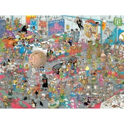 Puzzel Jan Van Haasteren Ruimte en Film (2x1000)