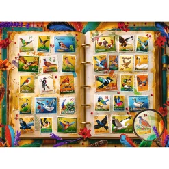 Puzzel postzegelcollectie 1000 stuks