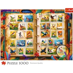 Puzzel postzegelcollectie 1000 stuks