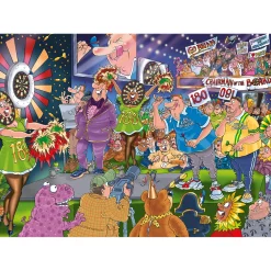 Puzzel Wasgij Mystery Schot In De Roos 1000 Stukjes
