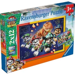 Puzzel 2x12 Paw Patrol 3 Dino Movie