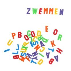 Quercetti Magneetletters Hoofdletters 48 Stuks