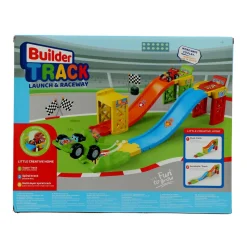 Racebaan Formule 1 pre school met 2 auto's