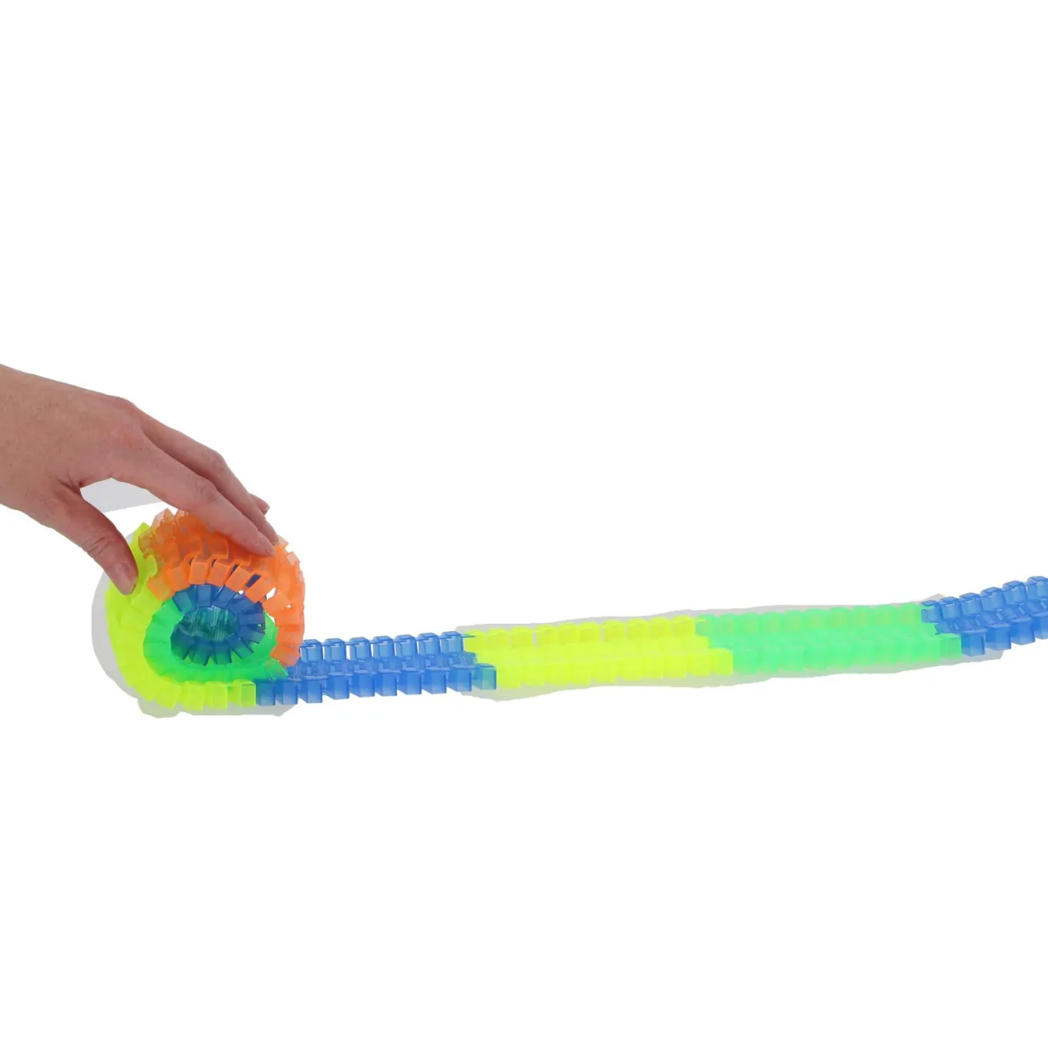 Racebaan glow track 120 delig 3,5 meter