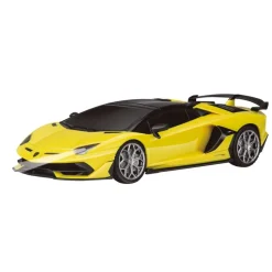 Radiografisch bestuurbare auto lamborghini 1:24 aventador svj roadster geel