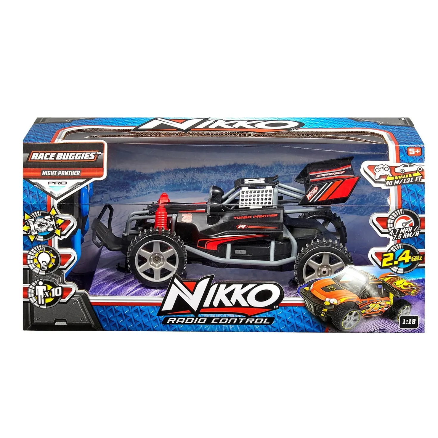 Radiografisch Bestuurbare Auto Turbo Panther Nikko