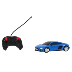 Radiografisch bestuurbare auto audi 1:24 r8 coupé blauw
