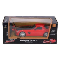 Radiografisch bestuurbare auto mercedes-benz 1:24 sls amg gt final edition rood