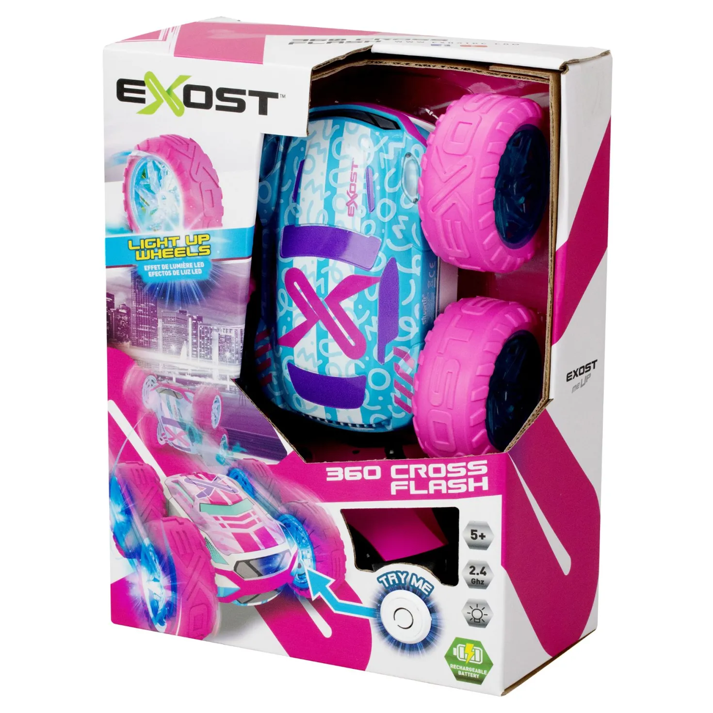 Radiografisch bestuurbare 360 Cross Amazone Exost roze