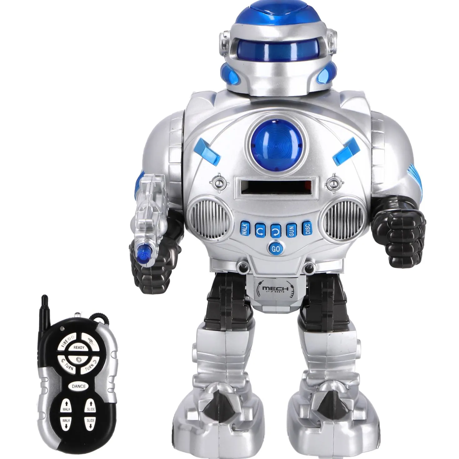 Radiografisch Bestuurbare Robot Interstellar Warrior Met Licht En Geluid 2 Assorti