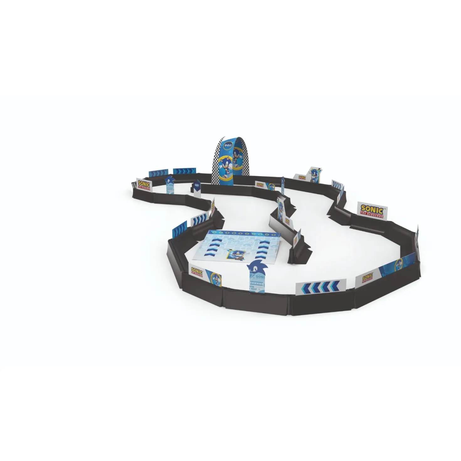 Radiografisch bestuurbare Sonic racing set 1:43