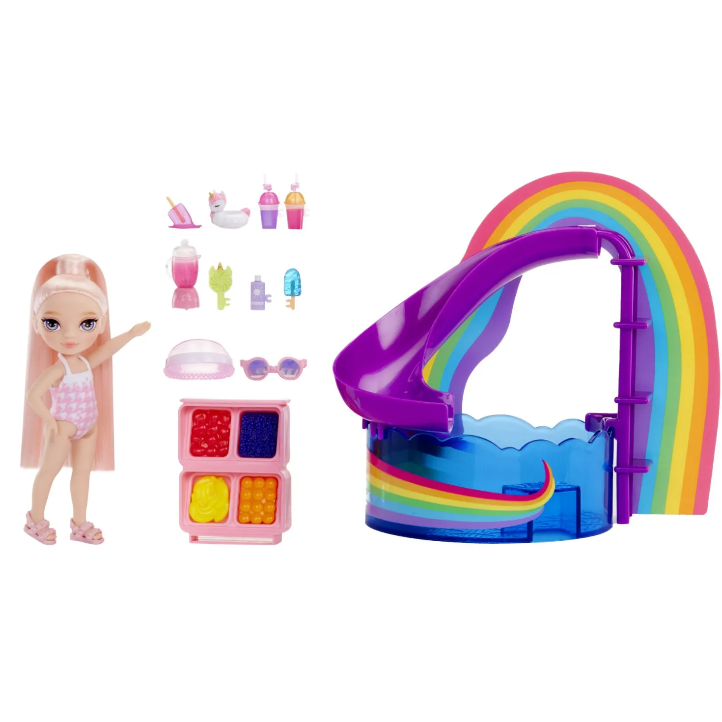 Rainbow High Little Compact Playset Swim