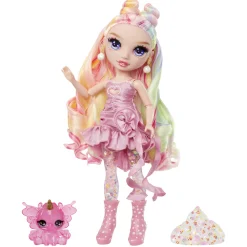 Rainbow High Rainbow Shimmers With Slime Fashion Doll Bella (Pink)
