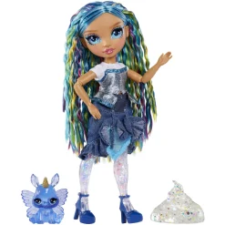 Rainbow High Rainbow Shimmers With Slime Fashion Doll Skyler (Blue)