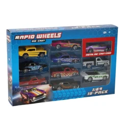 Rapid Wheels Auto die cast 10 pack