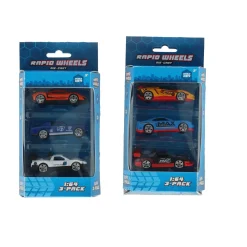 Rapid Wheels Auto die cast 3 pack assorti