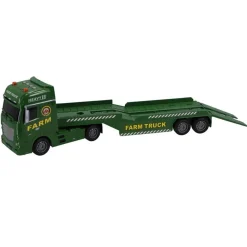 Rapid Wheels Autotransporter met 2 tractoren met licht en geluid en frictie