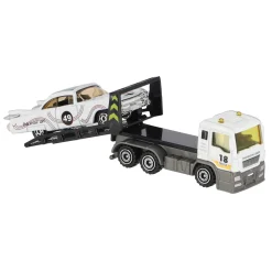 Rapid wheels die cast sleeptruck + auto 8 assorti